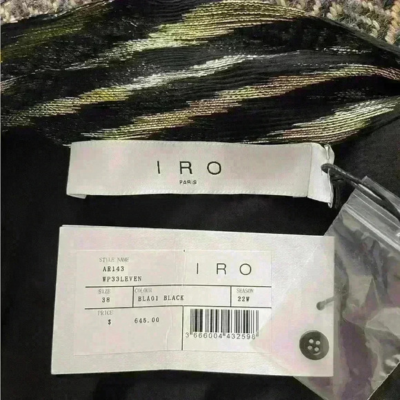 Iro Flared Dress Size M  NWT - Picture 4 of 5